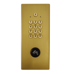 INTRATONE - Clavier codé Haussmann 1 relais 10-4520 (or) | Confodis