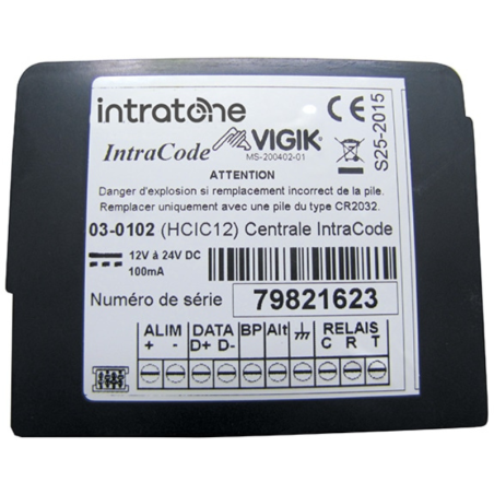 Centrale de gestion 1 porte 03-0102 Intratone | Confodis