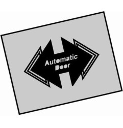 FAAC - STICKER PORTE AUTOMATIQUE