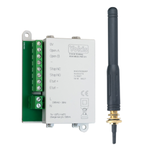 Module actionneur pour automatisme FAAC 5454476 avec antenne