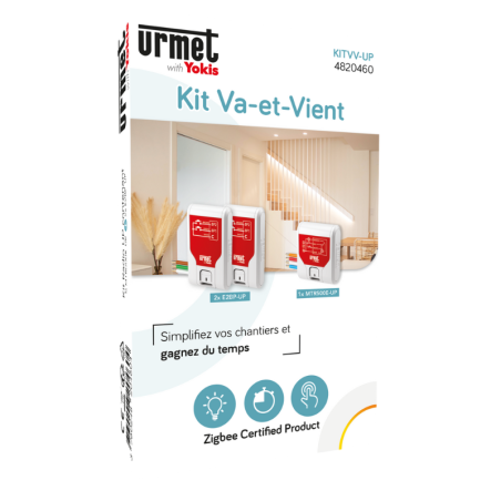 Kit module et télécommande va-et-vient Zigbee 4820460