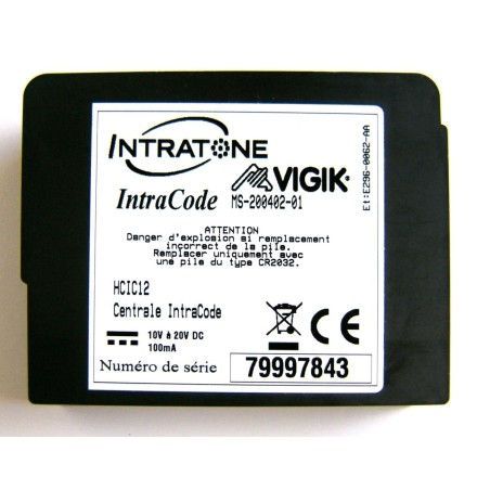 INTRATONE - Centrale de gestion 1 porte 03-0102