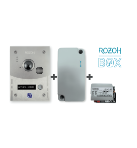 interphone vidéo avec carte GSM et carte relais rozoh box R501-0004 | Confodis