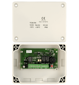 Récepteur 868 MHz prastel TCO7RX  boitier ABS blanc