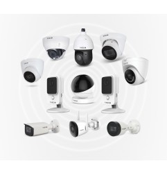 RISCO - Caméra EyeBall PoE 4 MP VUpoint