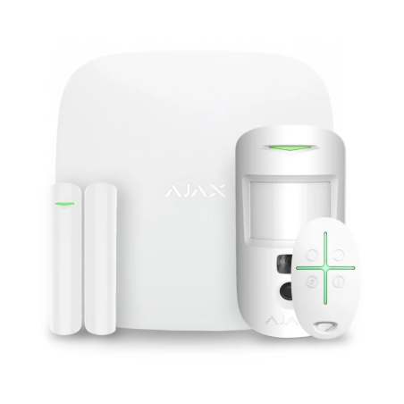 AJAX - Kit de démarrage StarterKit Plus Cam (blanc) Confodis