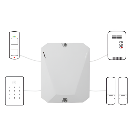 AJAX - Module MultiTransmitter (blanc)