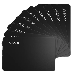 AJAX - Lot de 10 cartes Pass (noires) Confodis