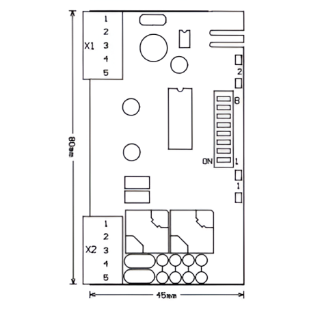 FAAC Détecteur de boucle magnétique Confodis