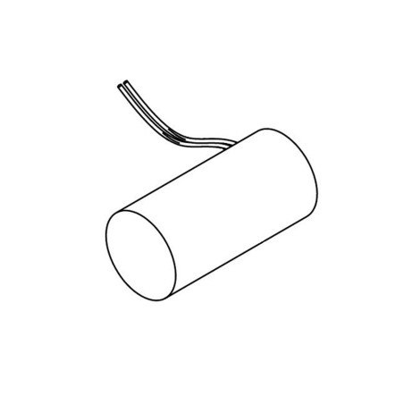 schéma condensateur 20 µF 540/541 FAAC Confodis