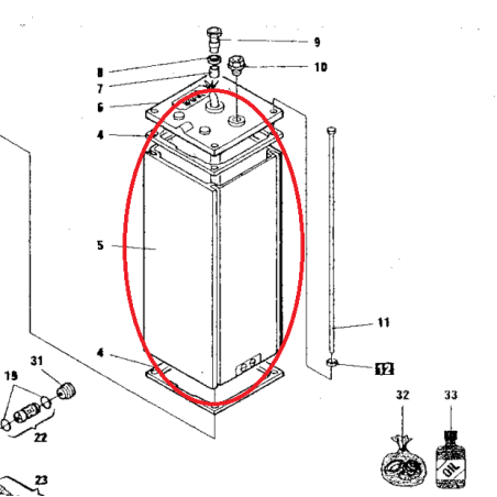 réservoir opérateur 760 faac - confodis