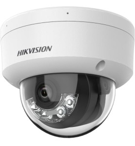 Hikvision Caméra dôme 4MP 2,8 mm LED SmartHybrid - Confodis