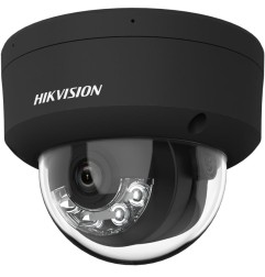 Hikvision Caméra dôme 4MP (eF) ColorVu 2,8 mm noire - Confodis