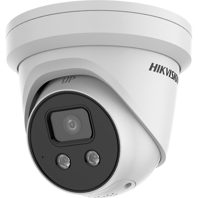 Hikvision Caméra tourelle 4MP AcuSense 2,8 mm Darkfighter - Confodis