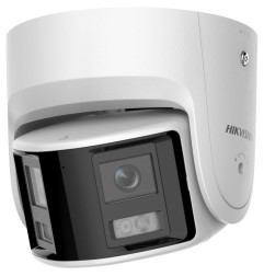 Hikvision Caméra tourelle 4MP AcuSense panoramique 180° - Confodis