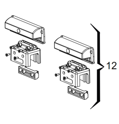 FAAC - AIMANT ET PLAQUETTE FDC 740 / C720 / C721