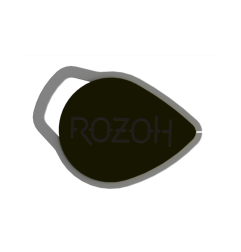 Badge ROZOH DESfire LIGHT coloris Noir R401-0001 | Confodis