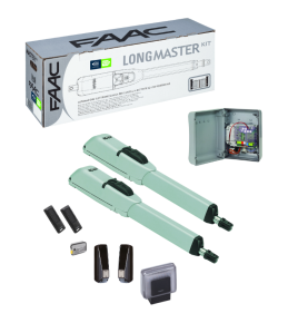 FAAC - LONGMASTER KIT INTÉGRAL 24 V (safe) | Confodis