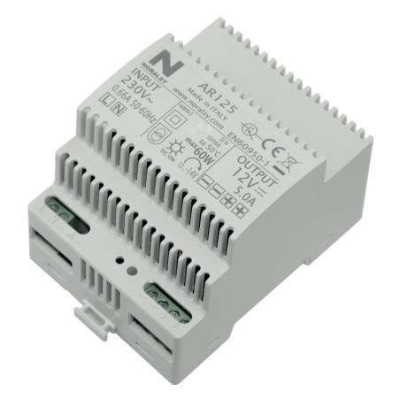 NORALSY - Alimentation régulée 12V 5A AR125 | Confodis