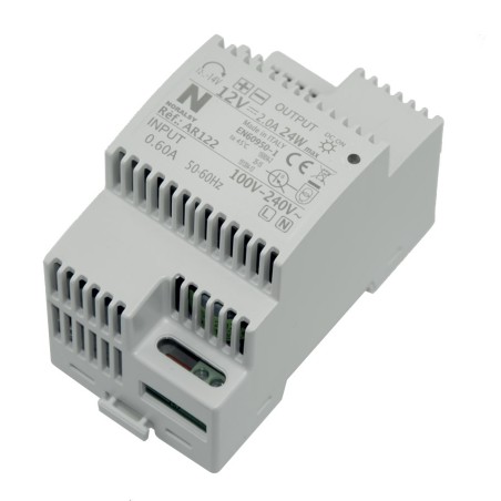 NORALSY - Alimentation régulée 12V 2A AR122 | Confodis