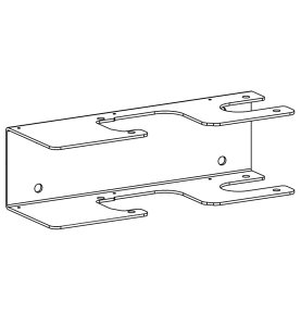 Schéma platine support de fixation pour groupe corps opérateur FAAC 390 | Confodis