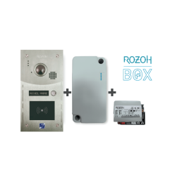 interphone vidéo avec carte GSM et carte relais rozoh box R501-0005 | Confodis