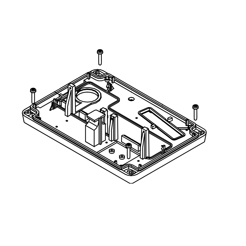 support pour platine 780 D | Confodis