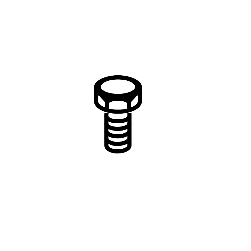 schéma écrou de fixation du stator faac 844 | Confodis