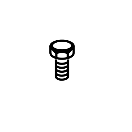 schéma écrou de fixation du stator faac 844 | Confodis