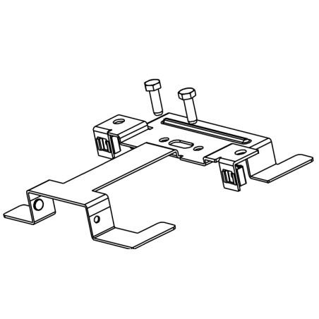 support rail et écrous D600 / D700 HS / D1000 | Confodis