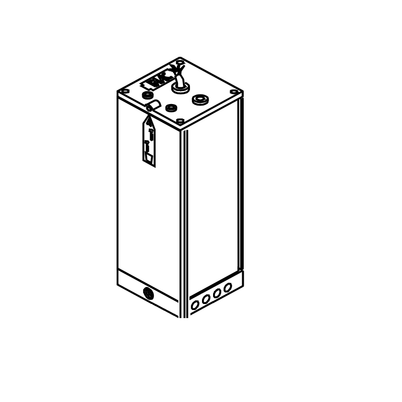 schéma centrale commande barrière FAAC 610 et 615 BPR | Confodis