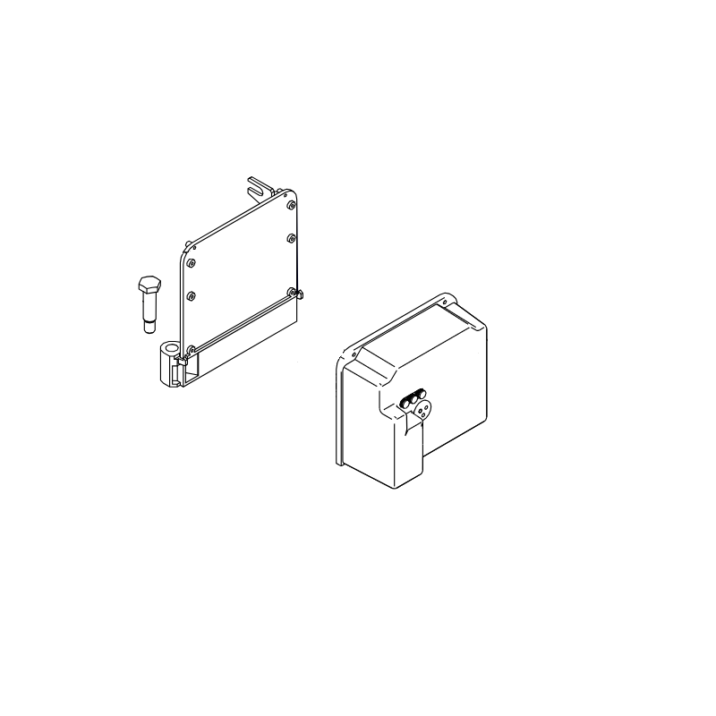 carter de protection FAAC platine | Confodis