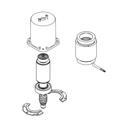 Groupe moteur 230V (stator et rotor) opérateur 741 |  Confodis